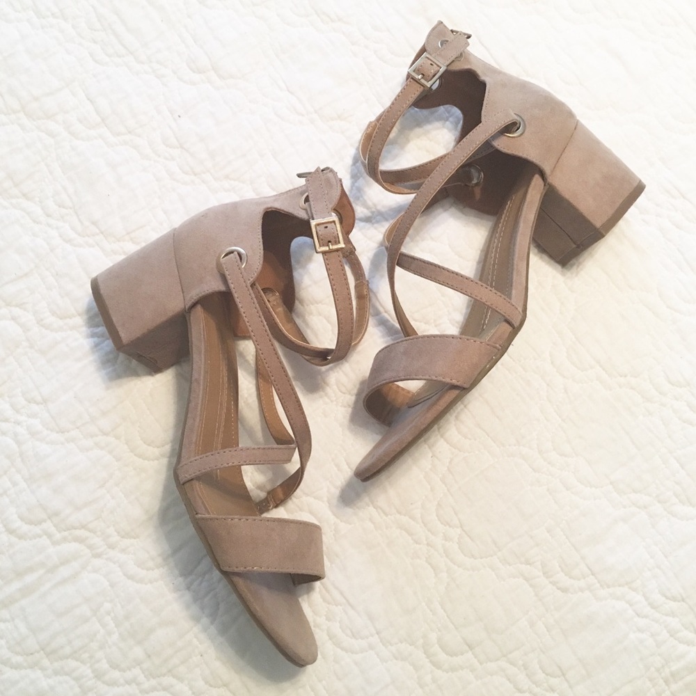 New Directions Persis Taupe Dress Sandal
